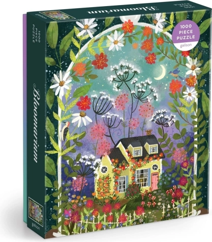 galison puzzle cvetoči vrt 1000 koščkov – joy laforme