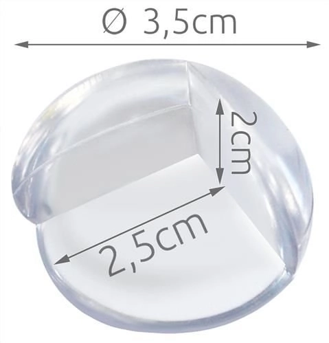 Silikonova zaščita za vogale - 4 kosi
