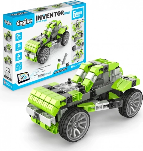Engino Inventor Buggy – konstrukcijski set 5 modelov