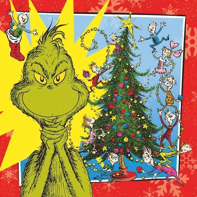 Ravensburger Puzzle Grinch 3x49 kosov