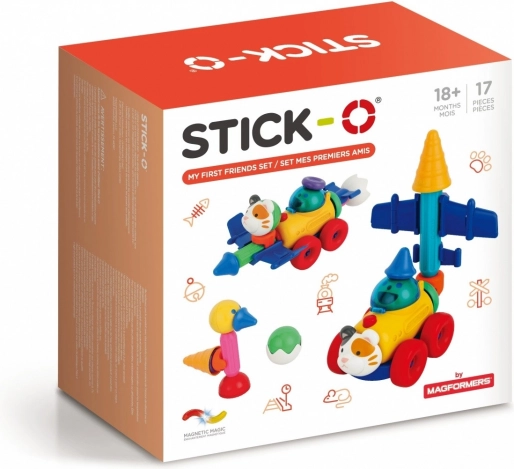 Magnetne sestavljanke Stick-O Moj prvi prijatelji set