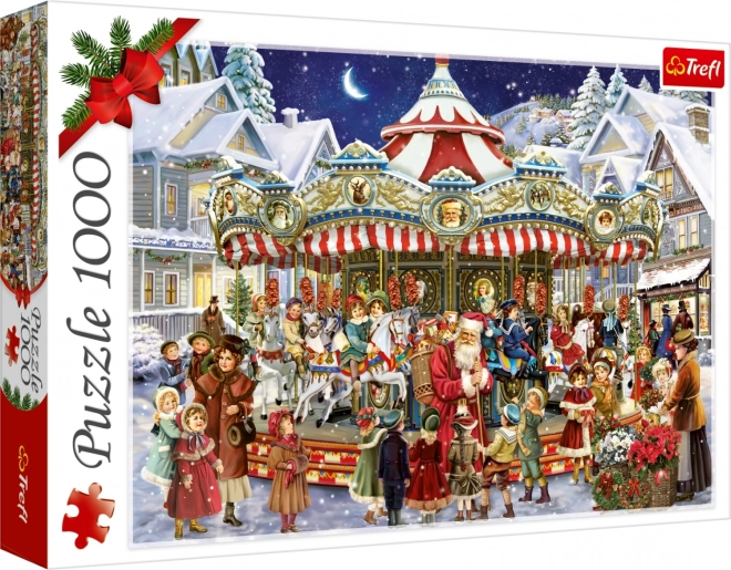 Trefl puzzle božični vrtiljak 1000 kos