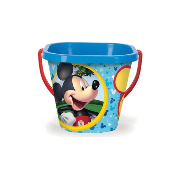Kvadraten vedro Disney 2L plast mešanica vrst 19x17cm Wader
