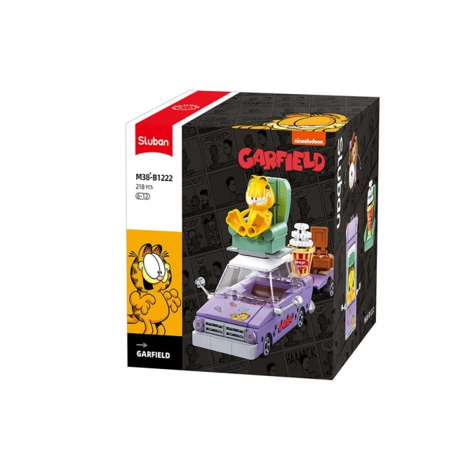 Garfieldova nora vožnja - komplet Sluban