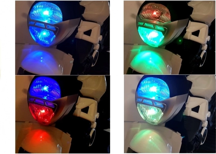 LED žaromet z več barvami
