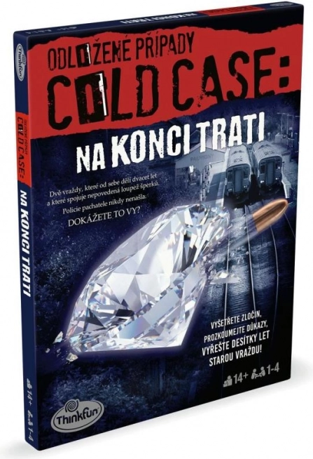 ThinkFun Nerazrešeni primeri: Na koncu proge Igra