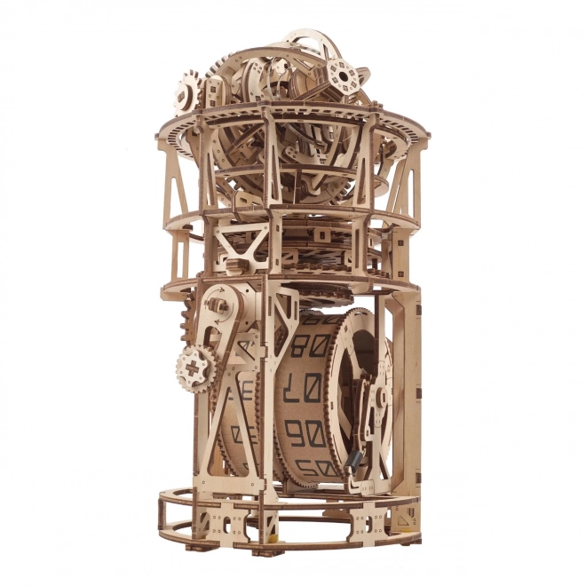 Ugears leseni mehanični model urnega mehanizma s tourbillonom