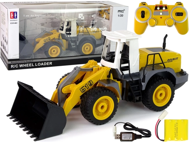 RC nakladač 1:20 z dvižnim krakom