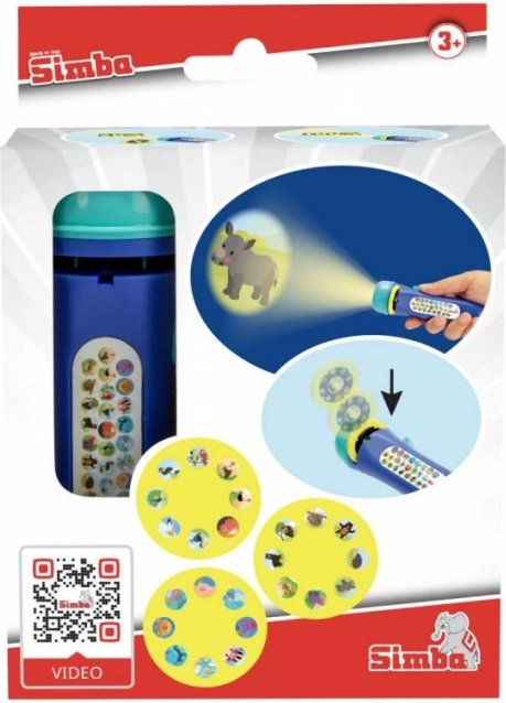 LED projektor z živalskimi motivi