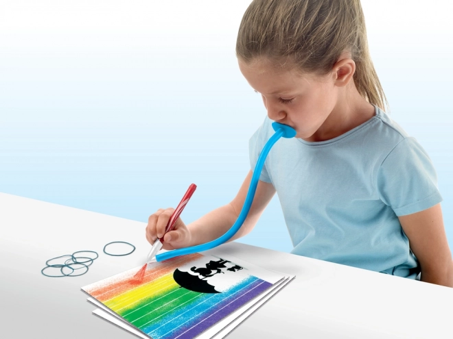 Set pisal s pihanjem Maped String'Art Blowpen