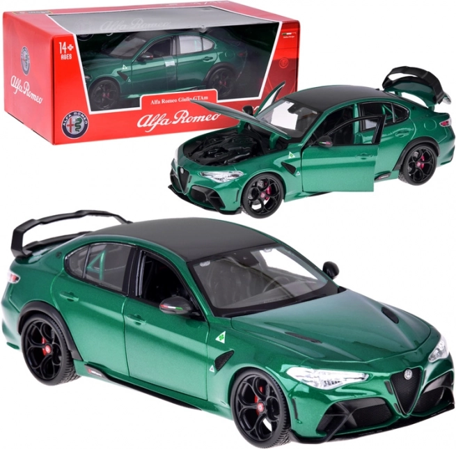 Alfa Romeo Giulia GTAm Quadrifoglio model avtomobila 1:18