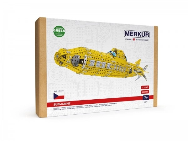 Gradbeni set MERKUR Podmornica 658 delov v škatli 33x23x5,5cm