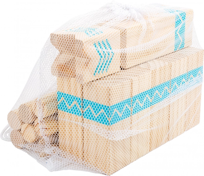 Majhne lesene Kubb kocke Viking