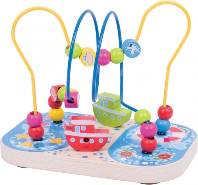 Bigjigs Baby lesen motorični labirint Morje