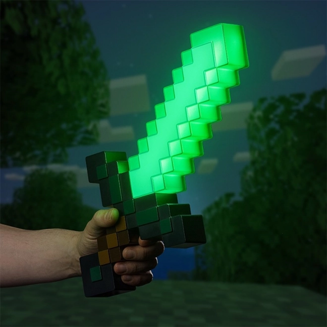 Svetlobna Diamantna Meč Minecraft