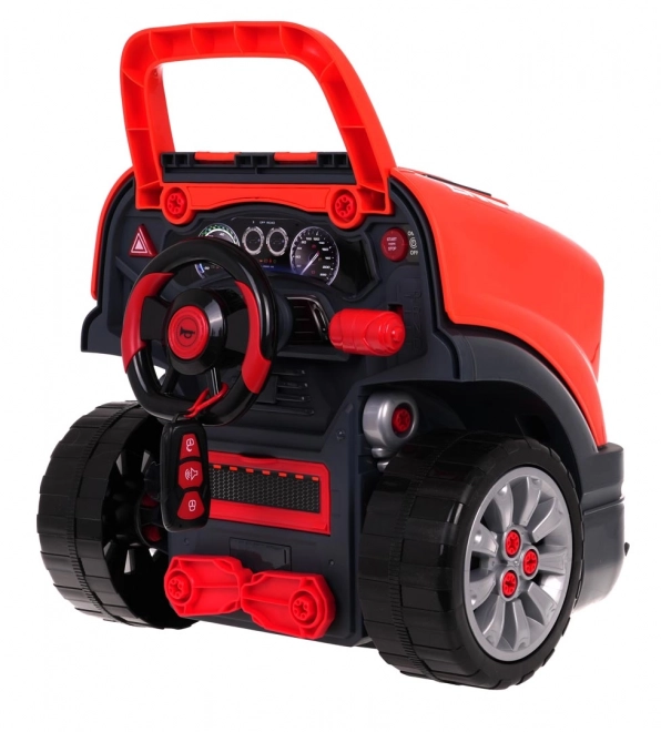 DIY Motor Master - komplet za malega mehanika oranžna