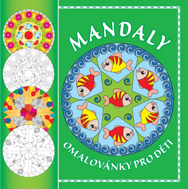 Mandalice – pobarvanke za otroke