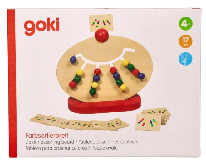 Oval za razvrščanje barv Goki