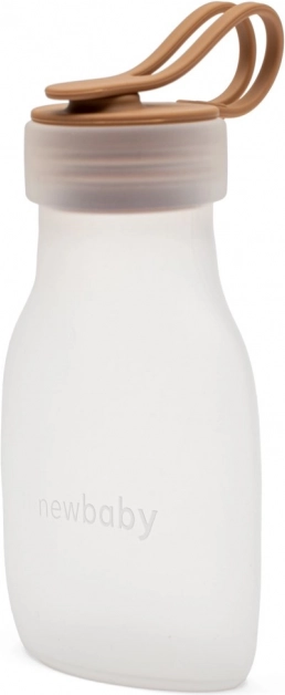 Silikonska steklenička za mleko New Baby 15 cm