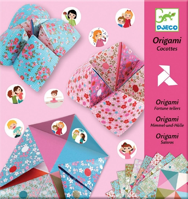 DJECO Origami Nebo, pekel, raj (roza)