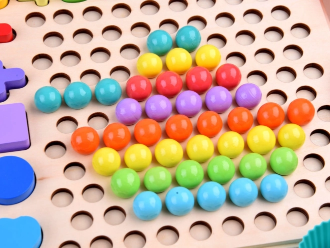 Lesena izobraževalna sestavljanka Matematika