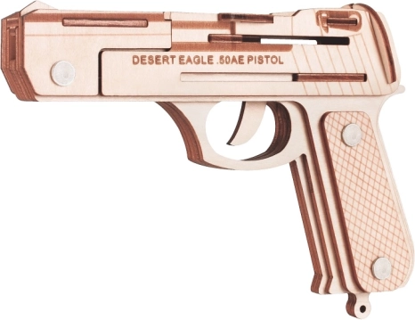Lesene 3D puzzle Pištola Desert Eagle