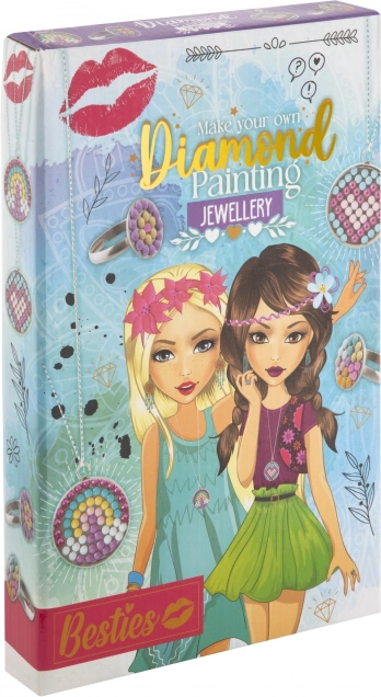 Komplet za izdelavo nakita – diamantno slikanje Besties