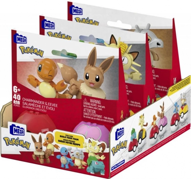 Gradbeni Set Poké Ball Charmander in Eevee