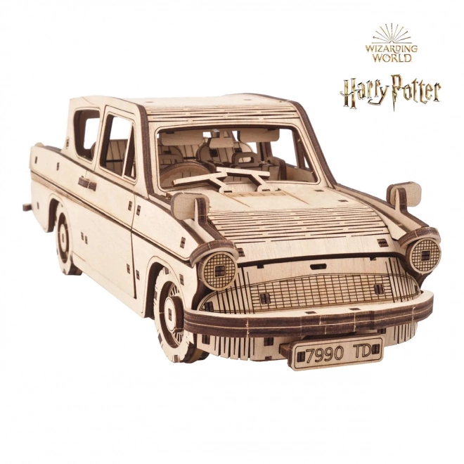 Ugears 3D lesene mehanske uganke Harry Potter Leteči Ford Anglia
