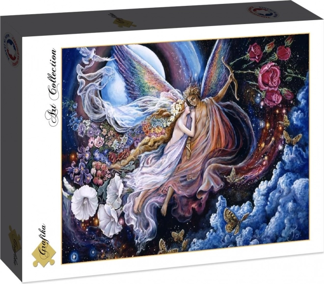 Grafika sestavljanka Psiha in Eros 1500 kos