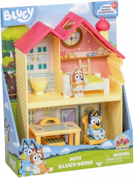 Mini hiška BLUEY – družinska hiša s kompletom figuric