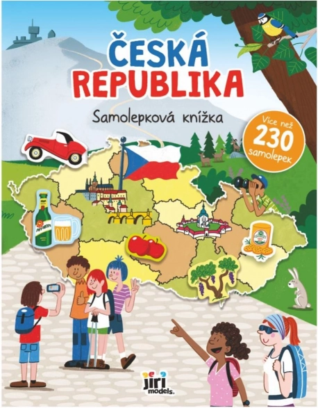 Velika nalepkarska knjižica Češka republika
