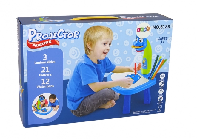 Projektor za risanje z motivom dinozavra za otroke