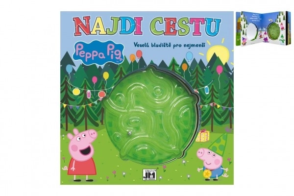 Vesele labirinte Peppa Pig za najmlajše