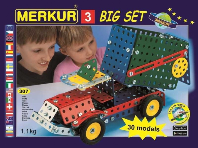 Merkur 3, 30 modelov - 307 delov