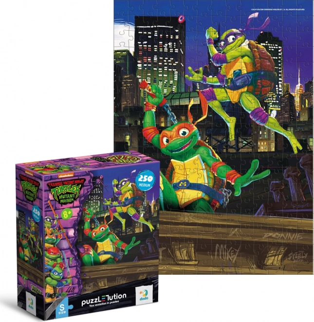Sestavljanka Ninja želve: Donatello in Michelangelo