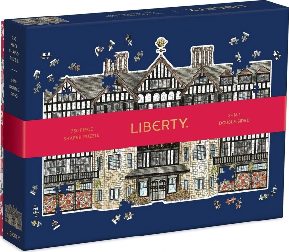 Dvoslojna sestavljanka Liberty London Tudor Building, 750 kosov