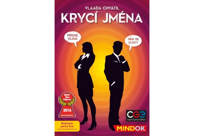 Družabna igra Skrivna imena