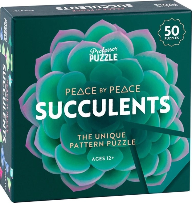 Hlavolam Peace by Peace: sukulente