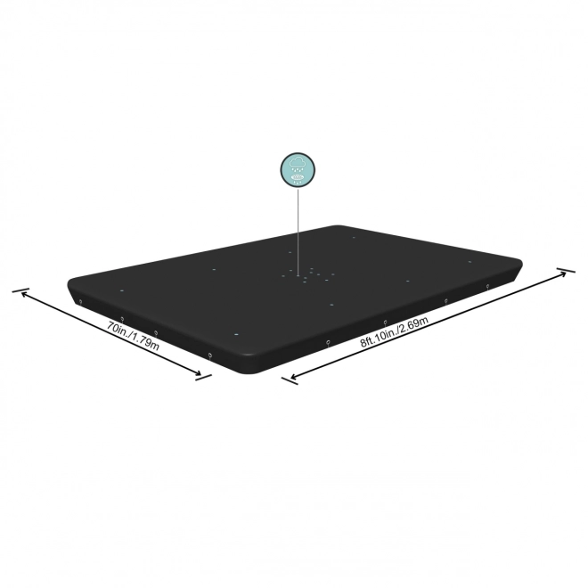Pokrov za bazen Bestway PowerSteel 9,3Ft