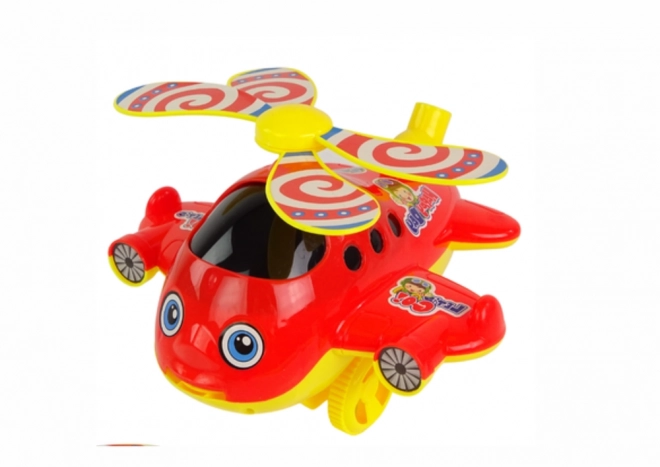 Vesela igračka helikopter s palico