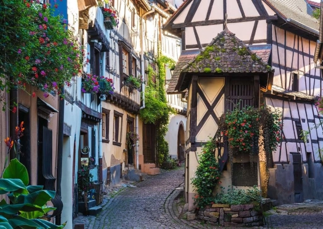 Sestavljanka Eguisheim Francija 1000 koščkov