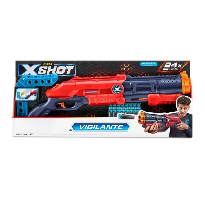 ZURU X-SHOT EXCEL Vigilante izstreljevalnik 24 puščic