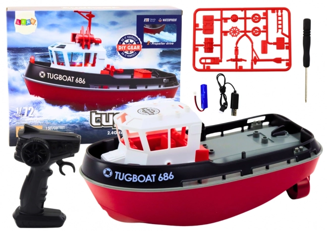 RC daljinsko vodeni čoln 1:72 Powerboat 35km/h