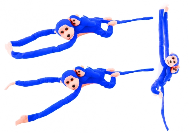 Plišasti maskota Baby Monkey Modra 70 cm