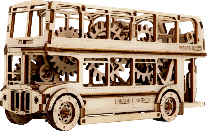 Lesene 3D sestavljanke – Londonski avtobus