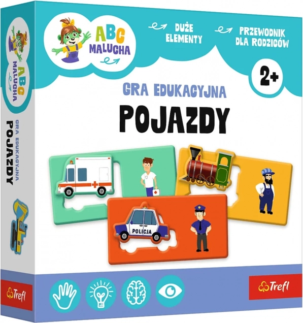 igra - vozila ABC za najmlajše - Trefl