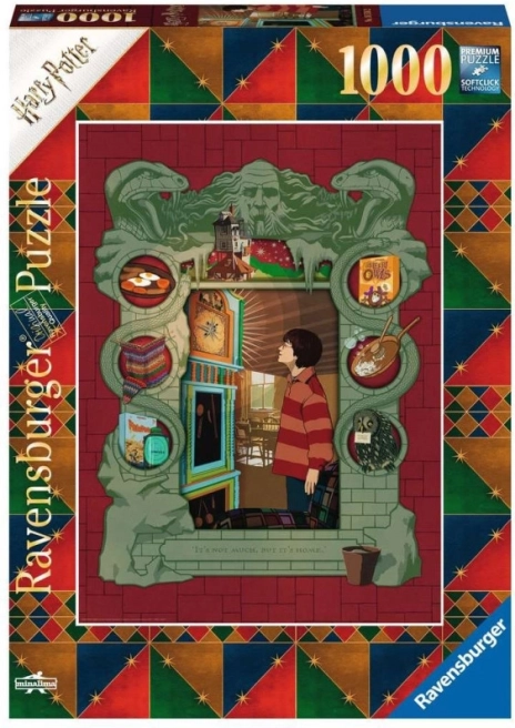 Ravensburger sestavljanka Harry Potter Družina Weasley 1000 kosov