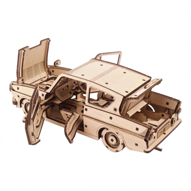 Ugears 3D lesene mehanske uganke Harry Potter Leteči Ford Anglia