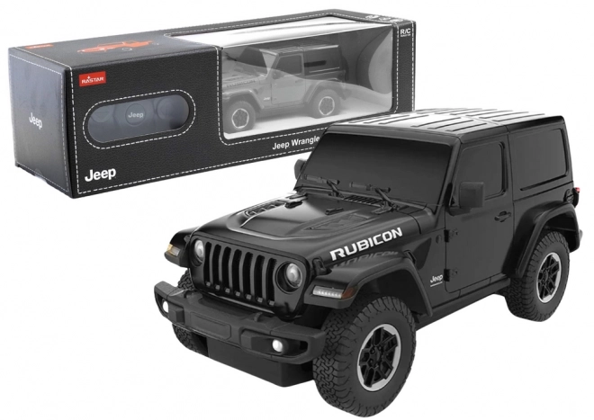 R/C avto 1:24 Jeep Wrangler JL Rubicon črn